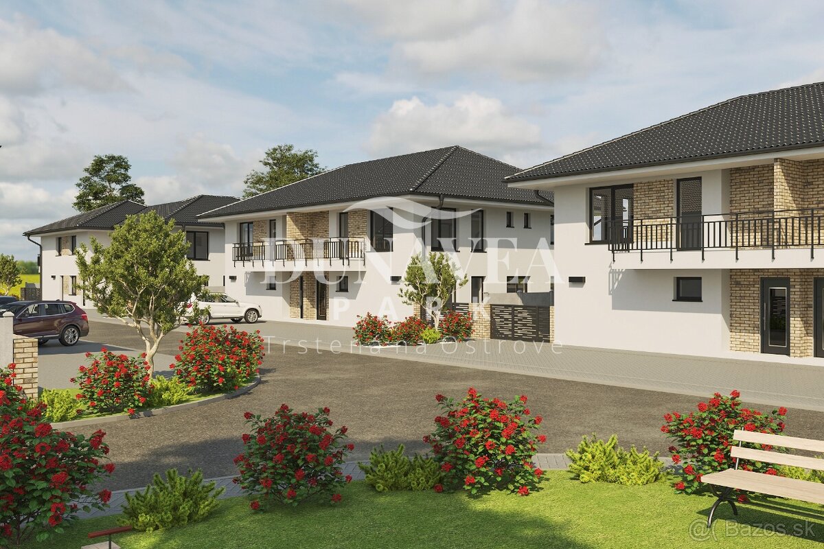 Veľký 3i byt+terasa+záhrada+2xparking,Trstená n/Ostrove,DS - 10