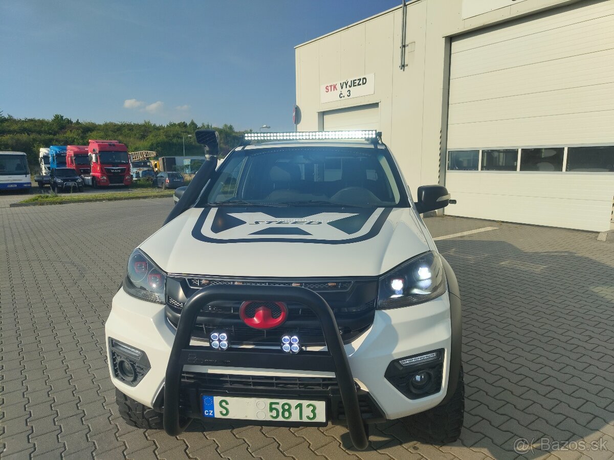 Great Wall Steed 5 Long 4x4 LPG 2025 "HUNTER" tažné 3000kg - 10