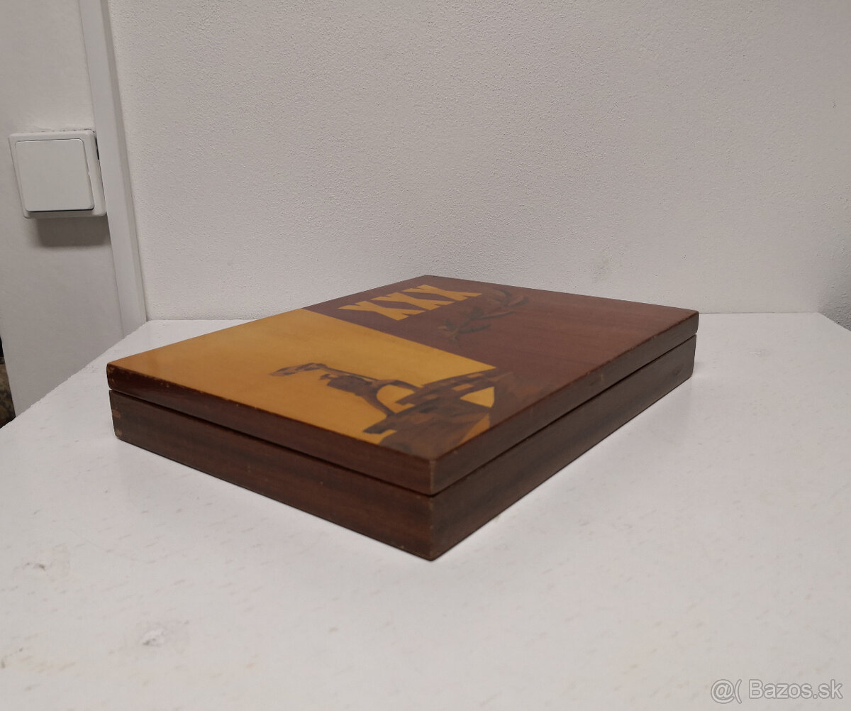 Art Deco uložný box na zberateľské predmety - 10