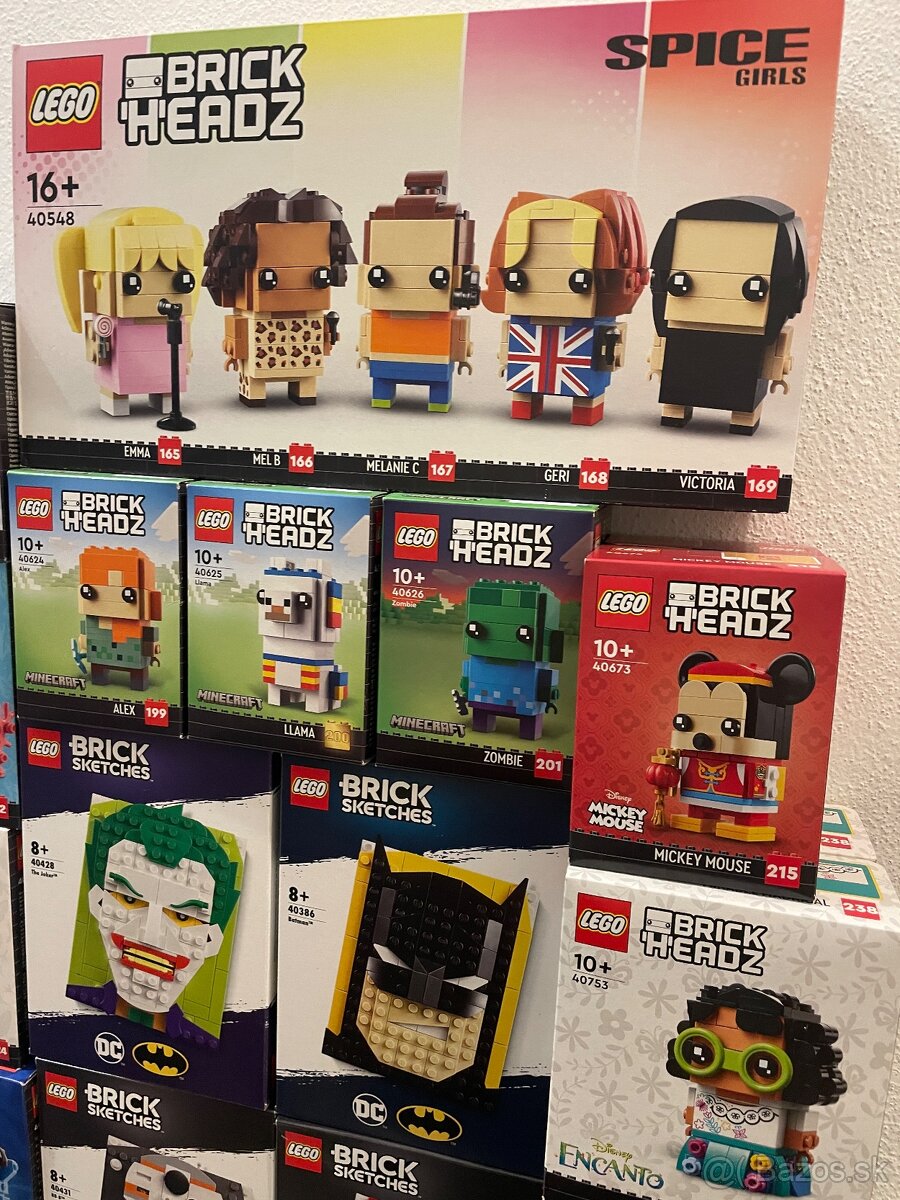 Lego Brickheadz nove - 10
