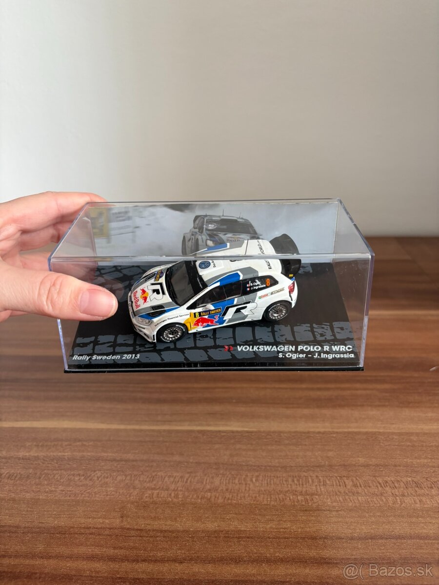 Rally modely v mierke 1:43 - zberateľské - 10