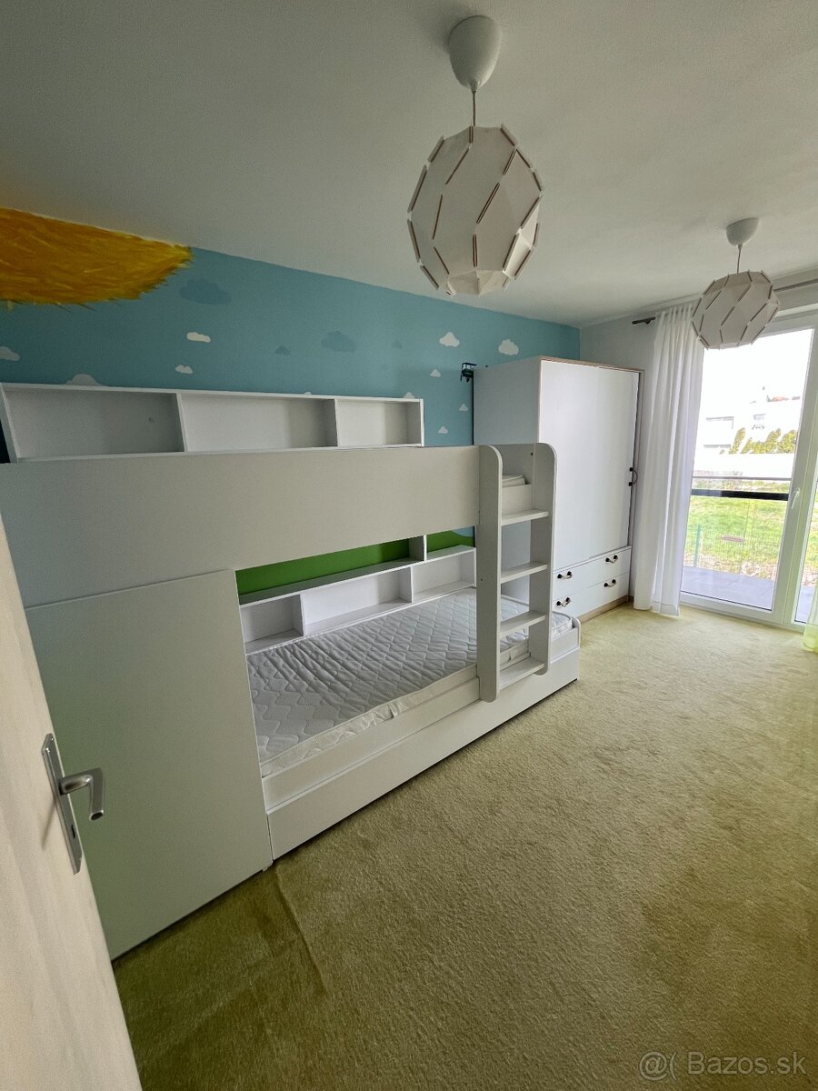 Moderný 3 izb. Vajnory s parkovacím miestom novo zariadený - 10