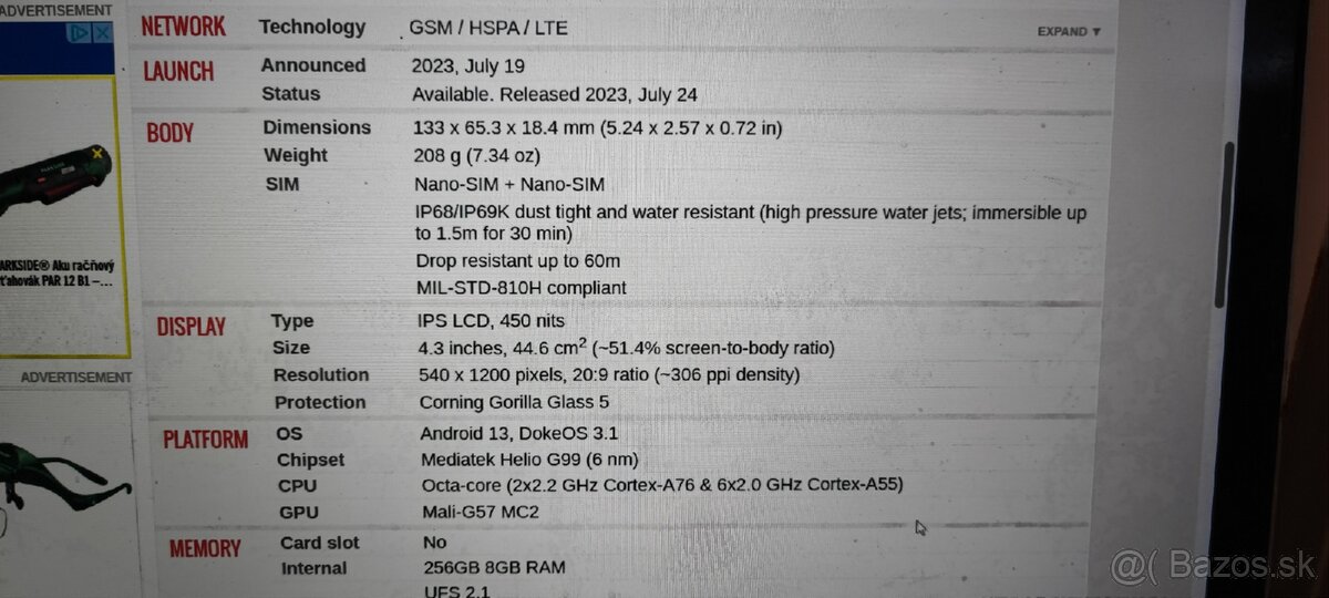 Mini smartphone Blackview N6000 - 10