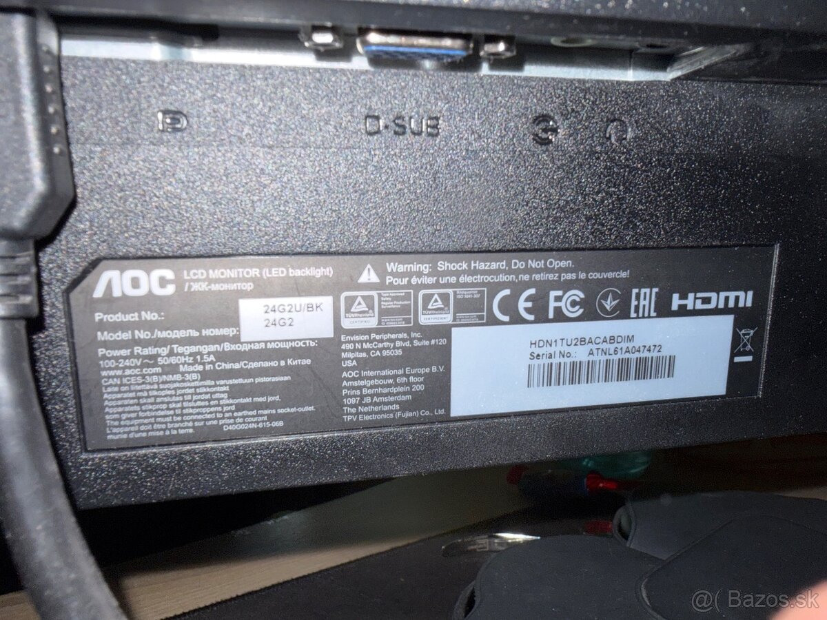 Predám kompletný herný setup – PC + 2 monitory + mikrofón - 10