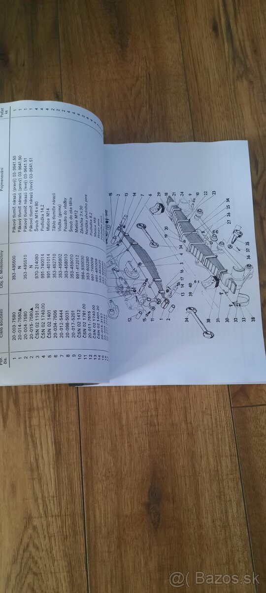 Praga V3S dielenska Katalog ND - 10