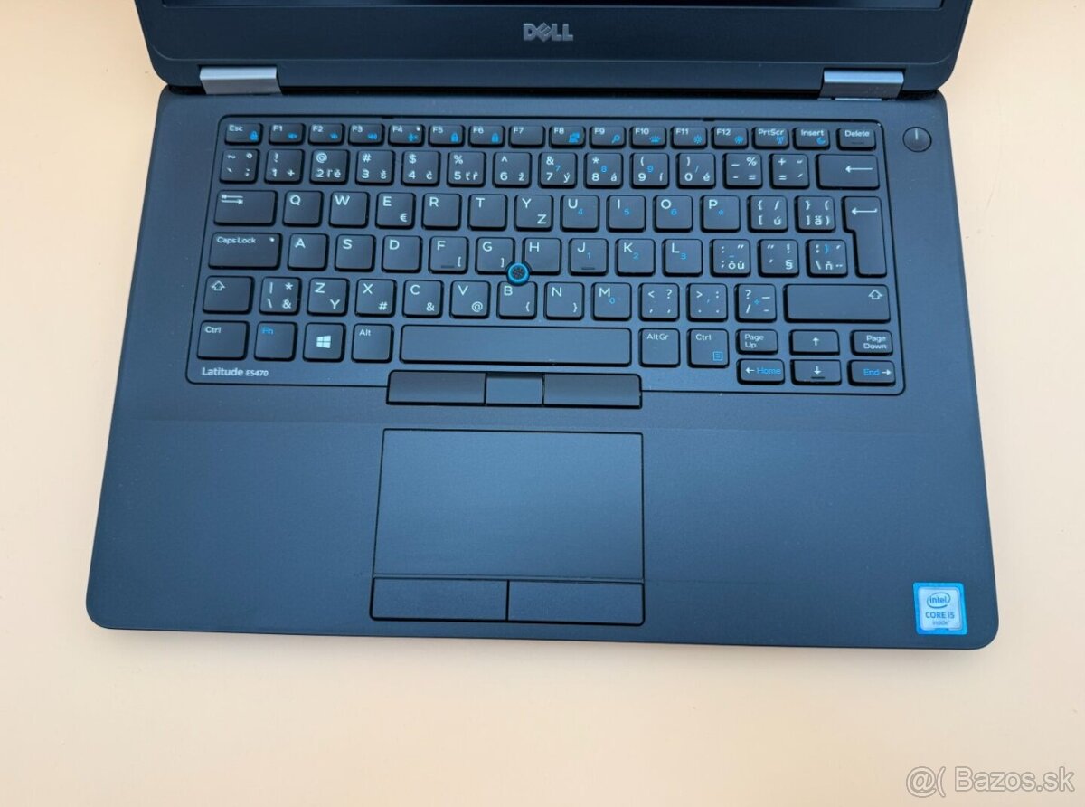 Notebook Dell Latitude E5470 / i5 / 8GB RAM / 256GB SSD - 10