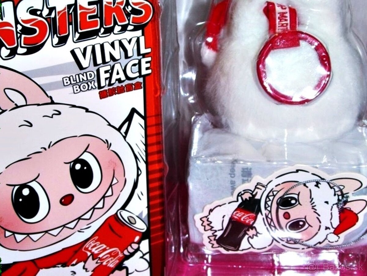 ORIGINÁL LABUBU POP MART Coca-Cola - limitka, mončičák - 10