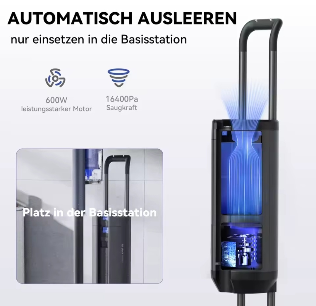 Super Prúdový Tyčový Vysávač ROIDMI X200 JET so Základňou - 10