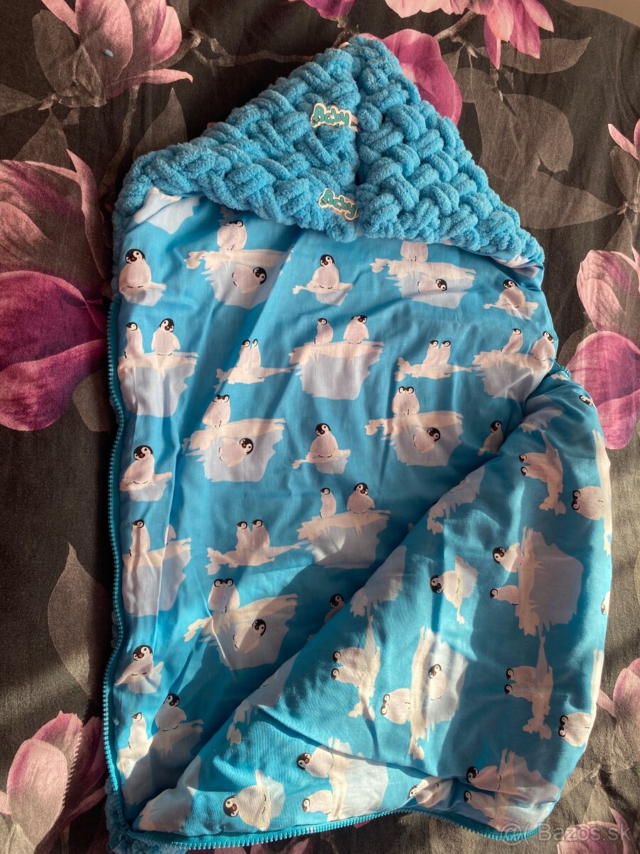 Zavinovačky a dečky pro miminko z puffy - 10