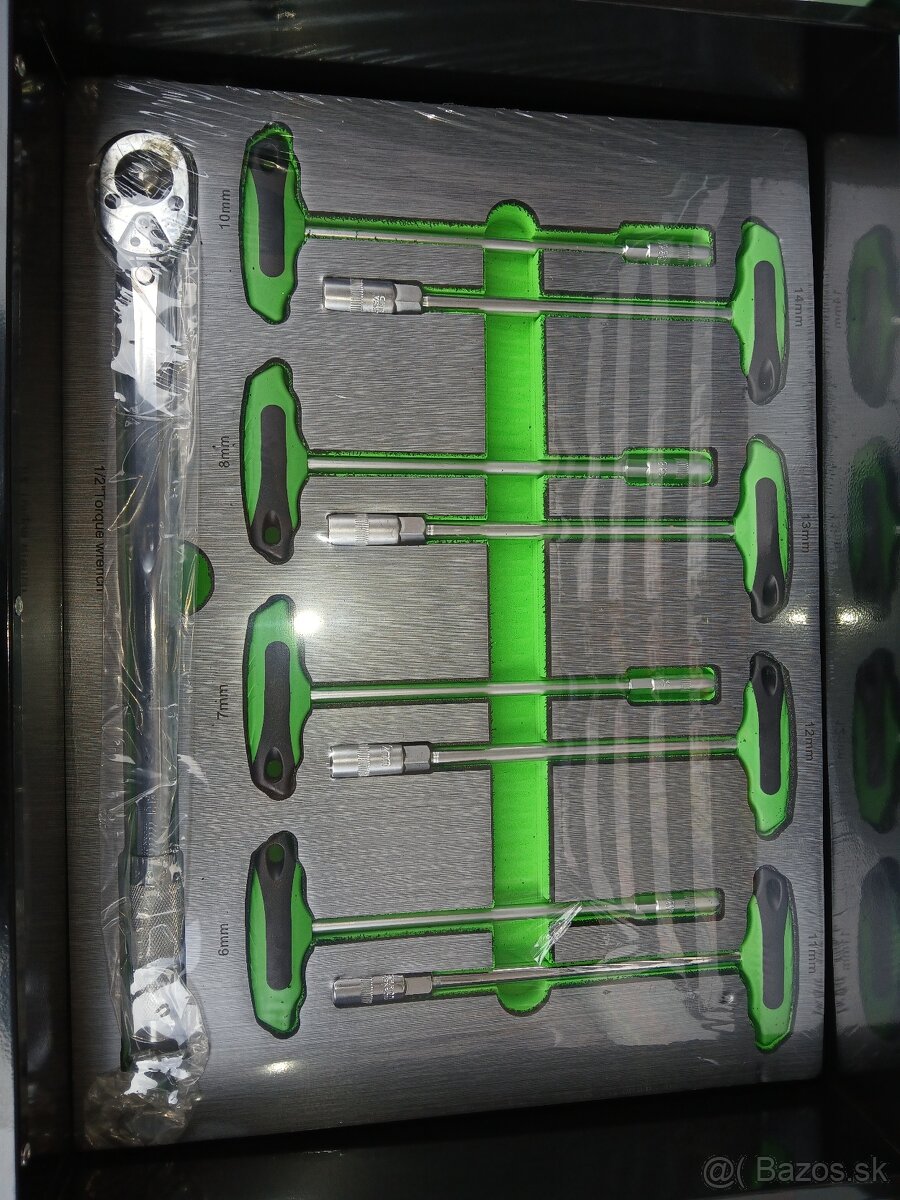 Dielenský vozík FISCHER KRAFT DE 7+1 plných 7 zásuviek - 10