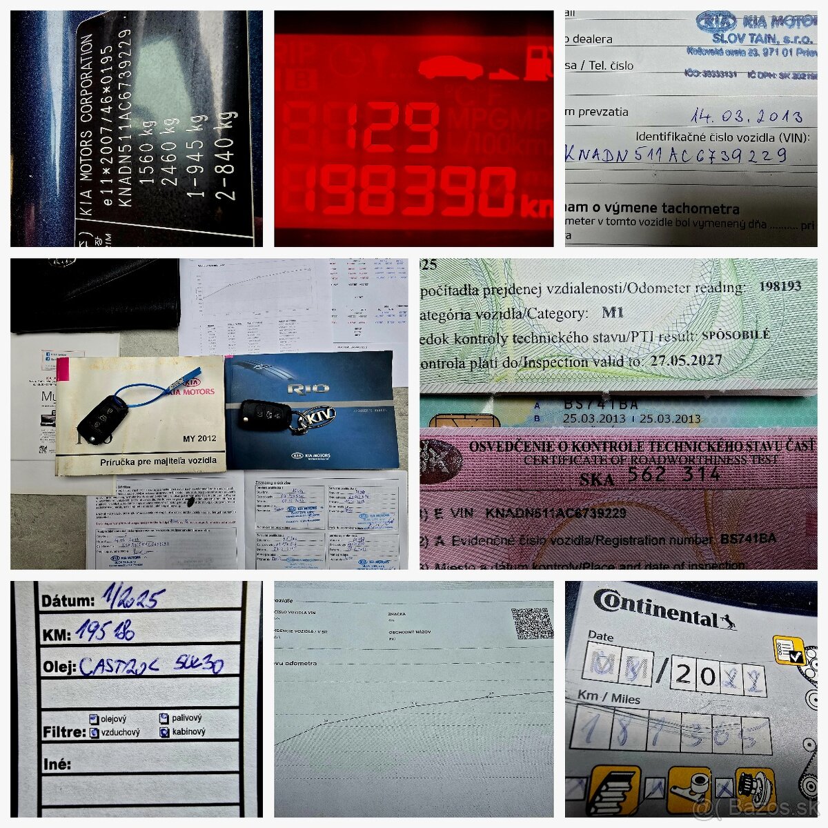 Kia Rio 1.2 63kw-kúpené na Slovensku-druhá majiteľka-2013 - 10