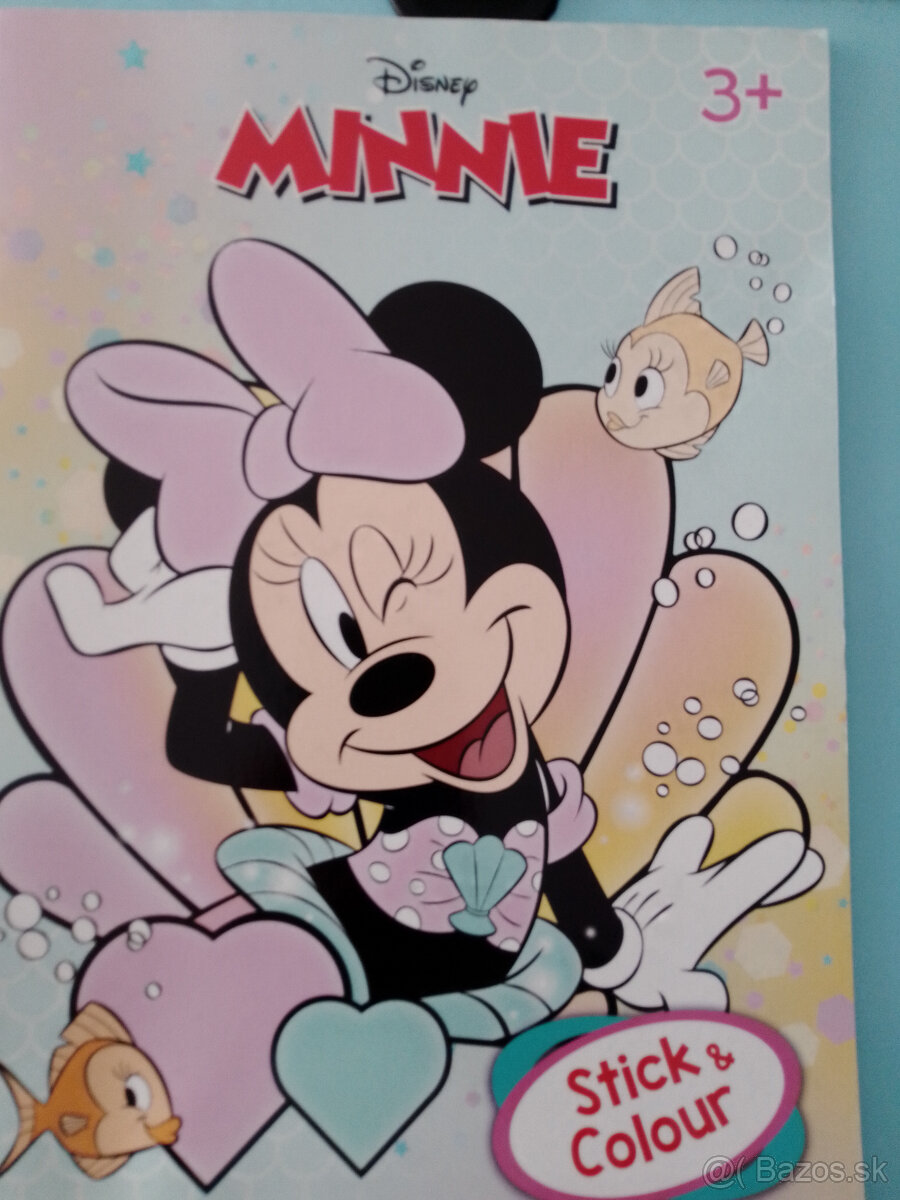 Set Minnie mouse-figúrka"gigantická",taška,pohár,doplnky - 10