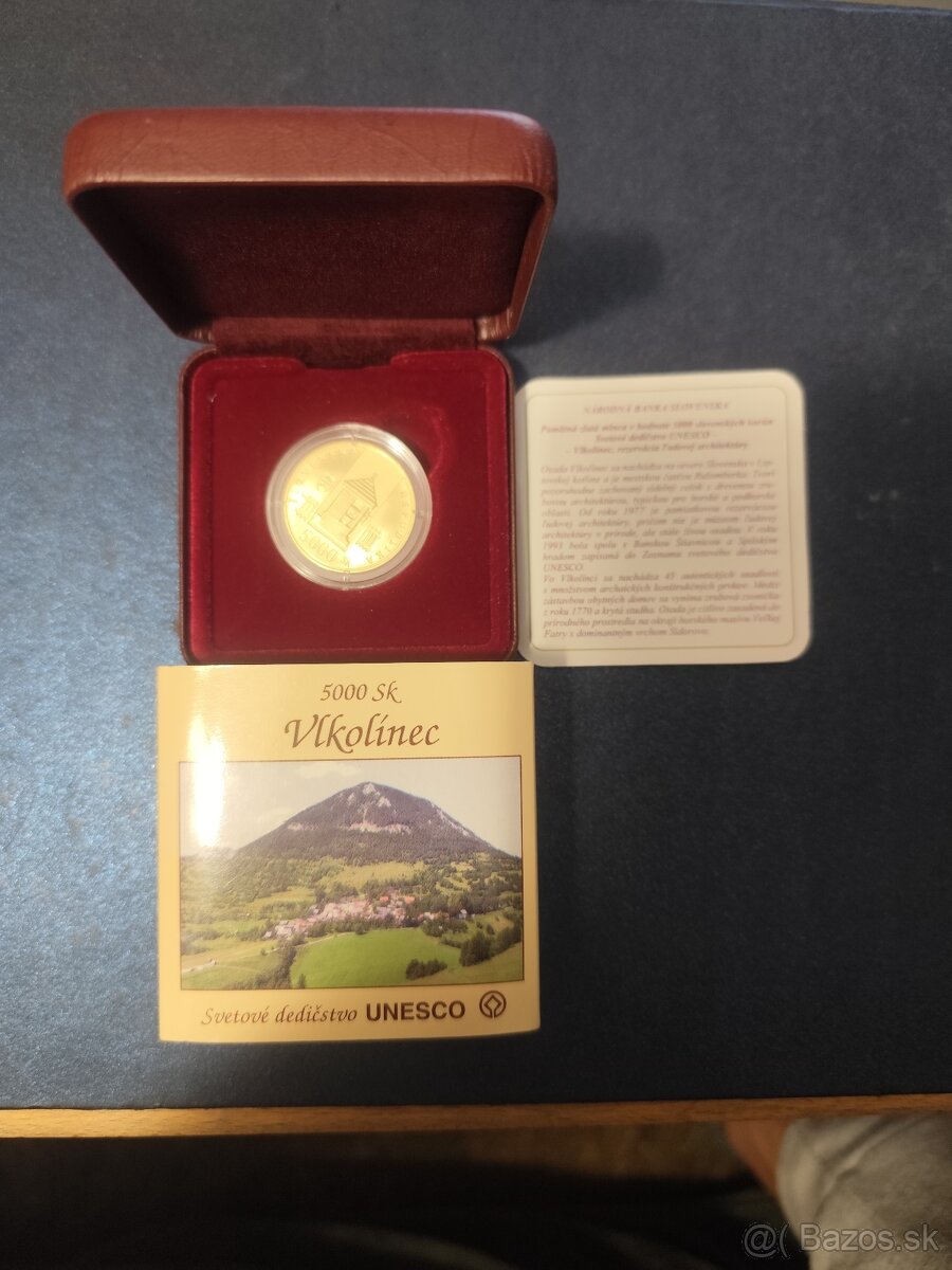 100€ a 5000sk zlaté mince - 10