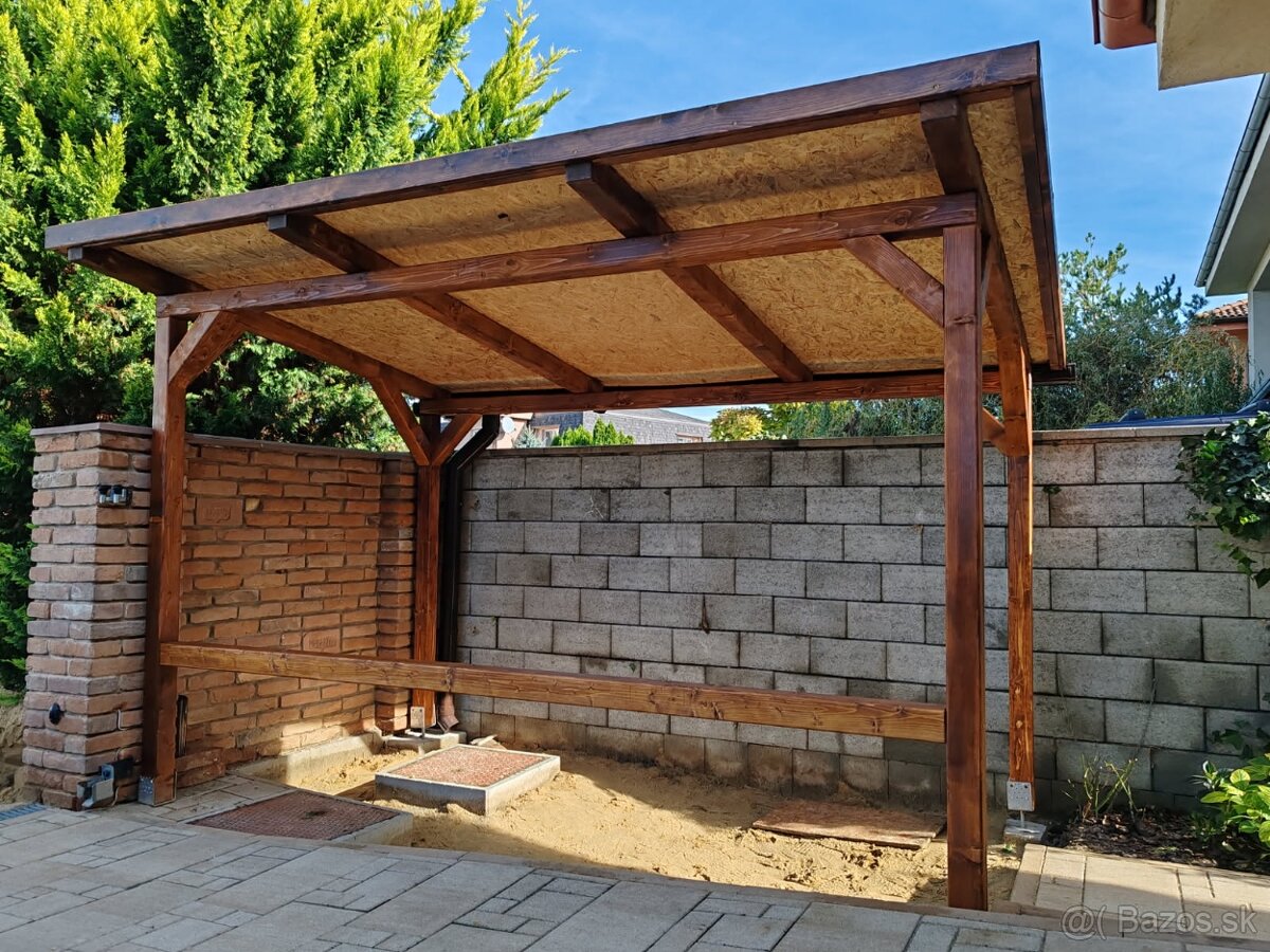 Prístrešok, altánok, záhradný domček - 10