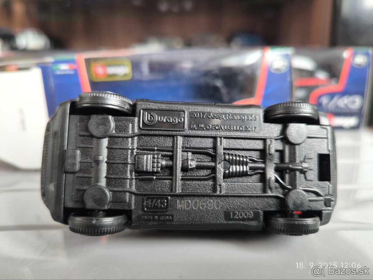 Predám modely bburago v mierke 1:43 - 10
