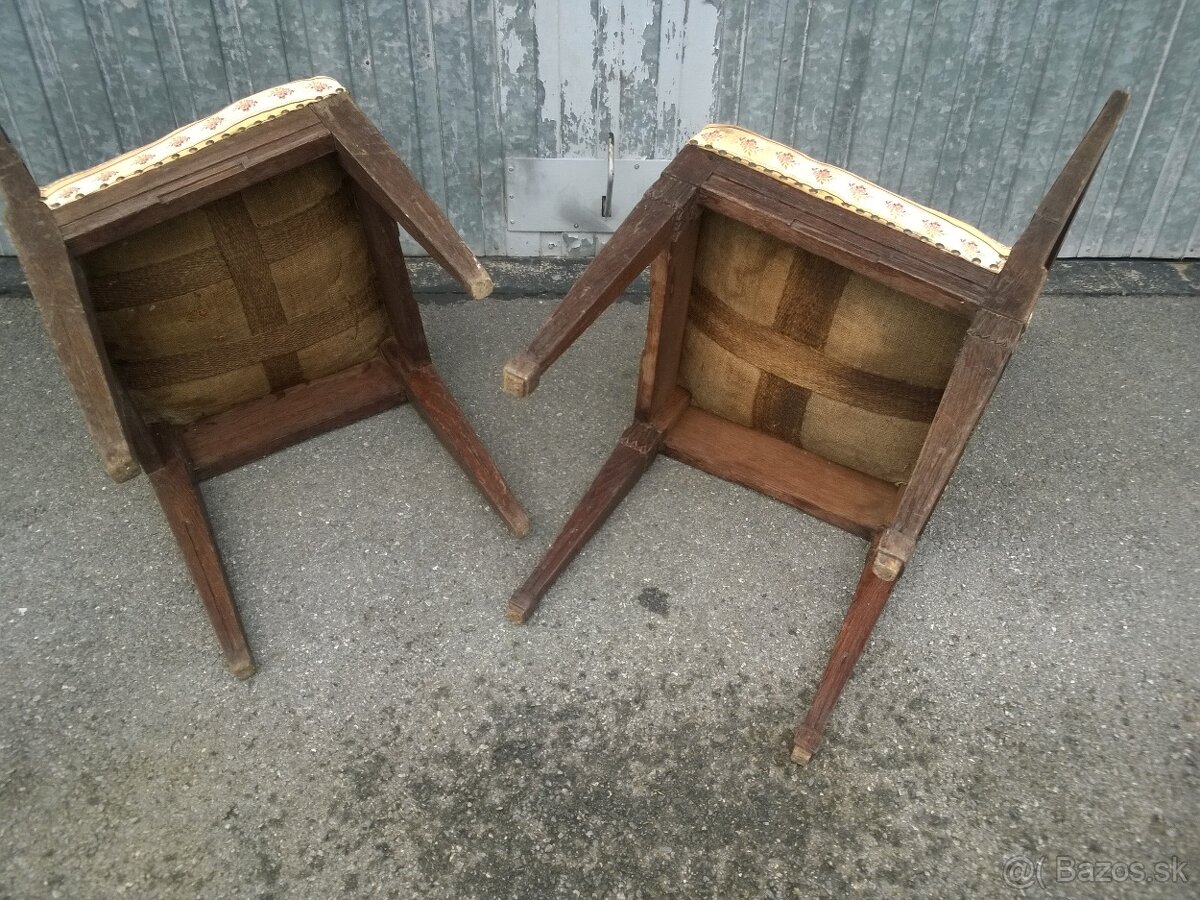 starožitné stoličky 19.té storočie - 10