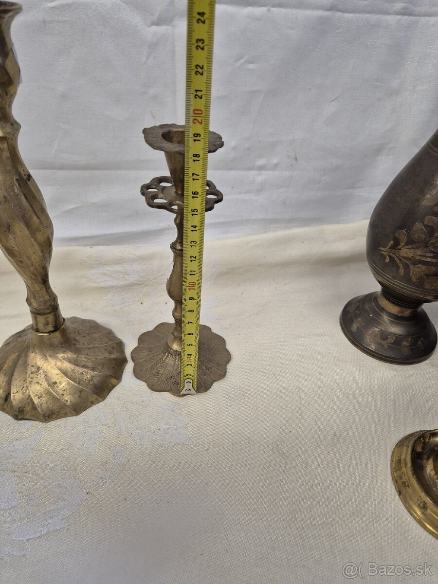 Predam mosadzne vazy a svietniky - 10