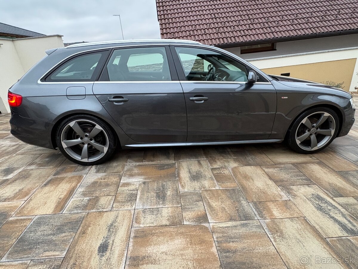 AUDI A4 AVANT 2.0 TDI QUATTRO 3xS LINE ACC LINE ČIERNY STROP - 10