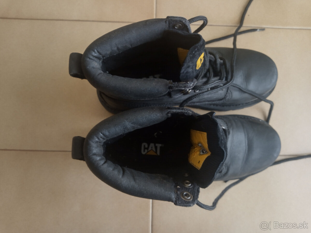 Detska kozena outdoorova obuv CATEPILLAR. - 10