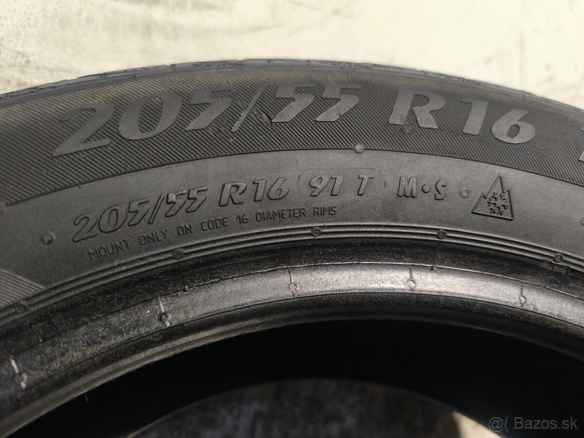 205/55 R16 Zimné pneumatiky Matador Sibir Snow 4 kusy - 10