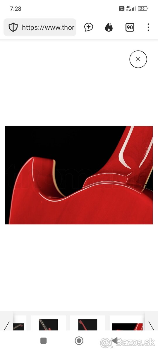 Elektrická gitara Harley Benton - 10