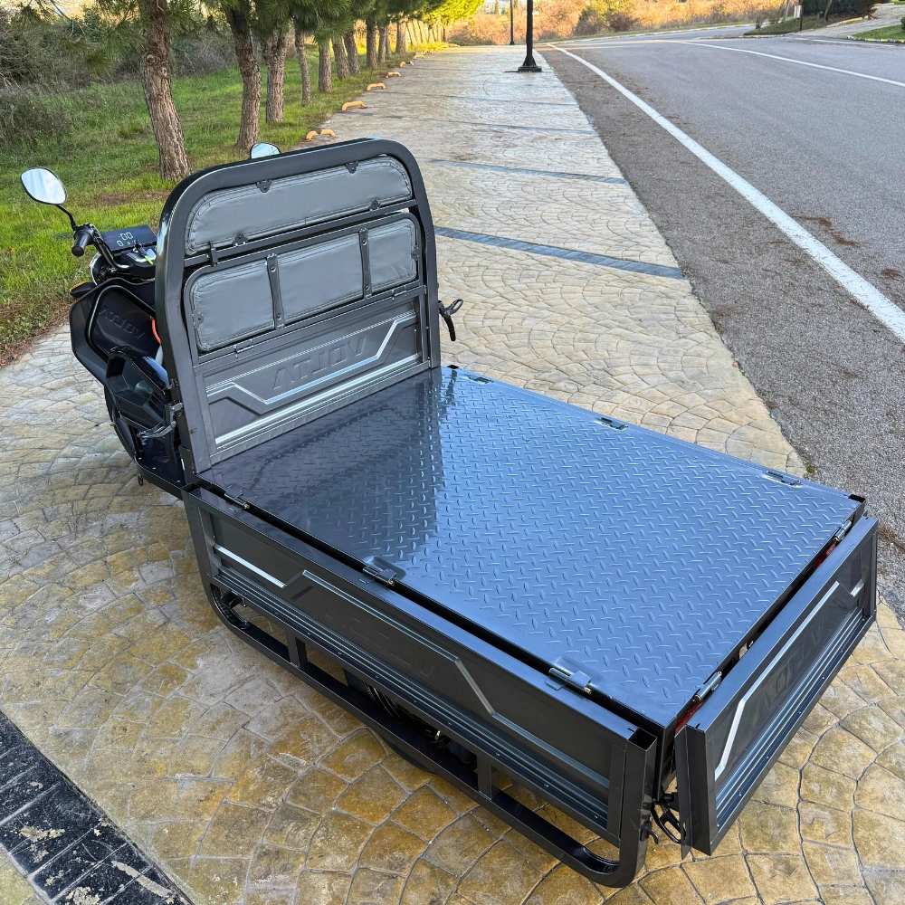 Elektrická nákladní trojkolka i s kabinou-motor 3500 W nová - 10