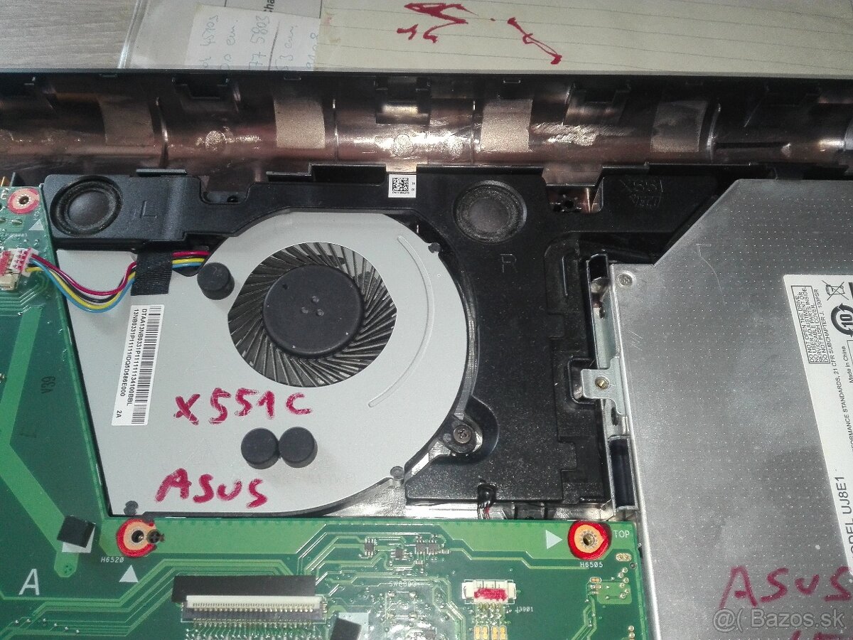 Asus notebooky na diely. - 10