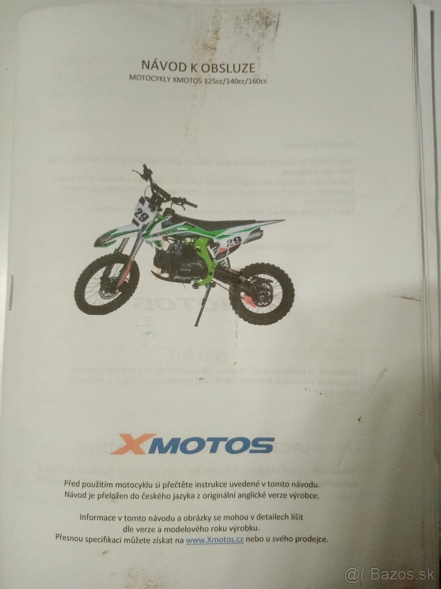 Predám X motos 125cm - 10