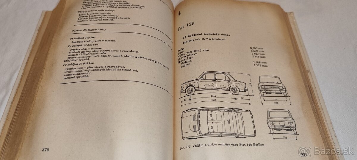 Fiat 126p 127 128 Zastava 1100 veterán manuál údržba opravy - 10