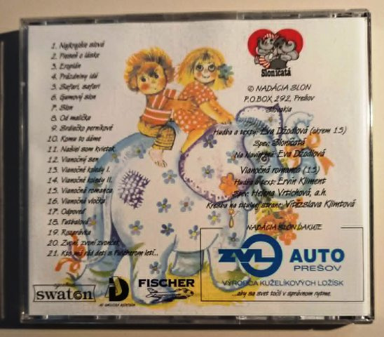 Detské CD Albumy - Cz, Sk - 10