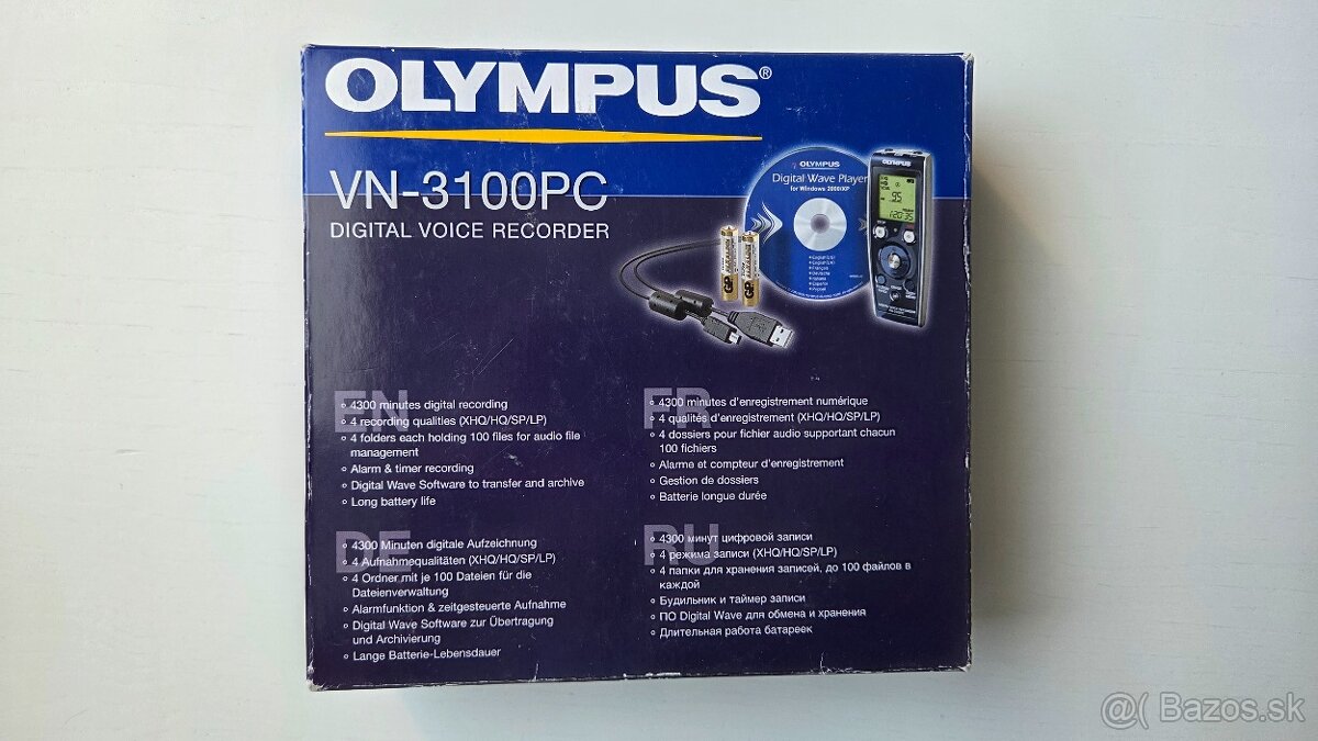 Predam Diktafon Olympus VN-3100PC - 10