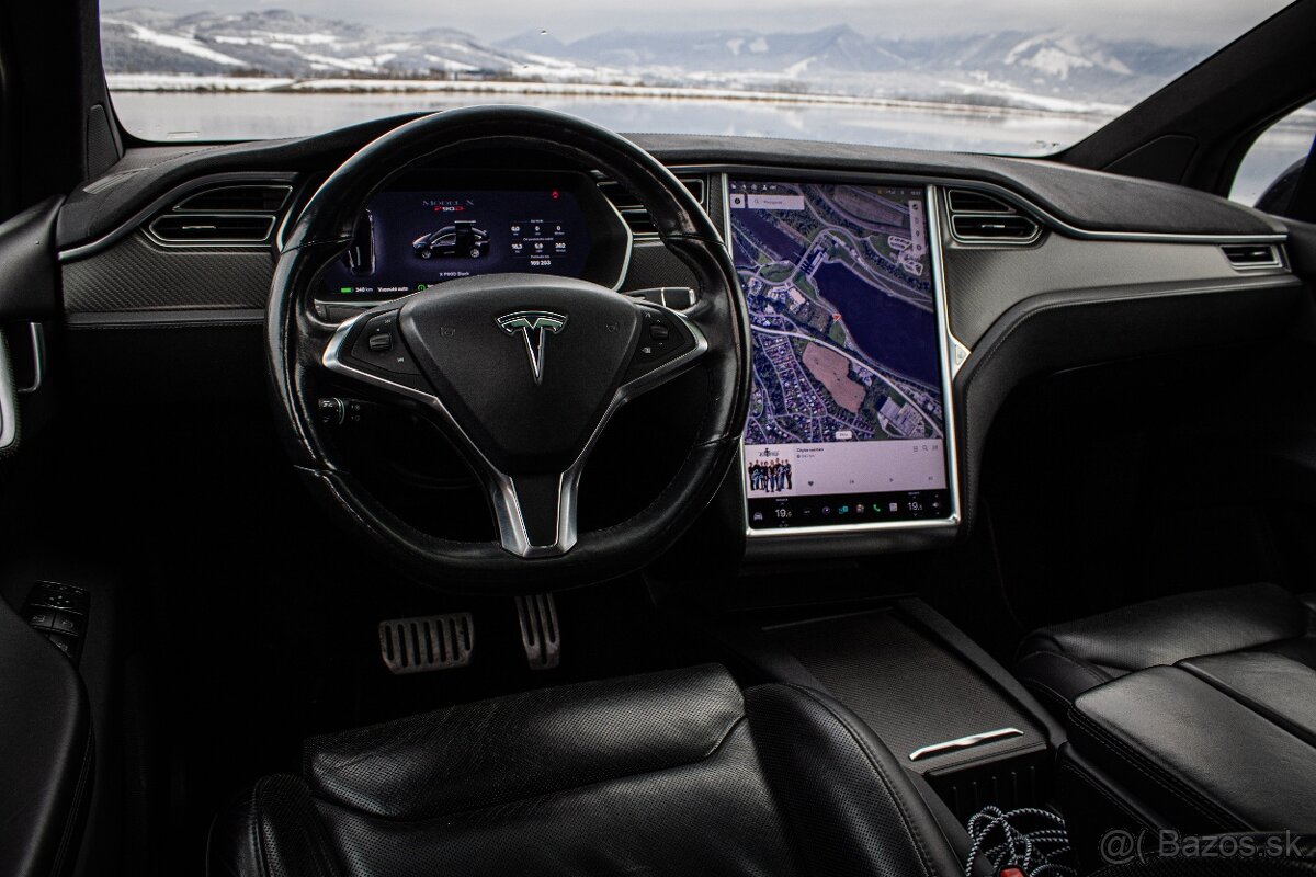 Tesla X 90D Ludicrous 700PS 7 miest, Free Supercharger SC01 - 10