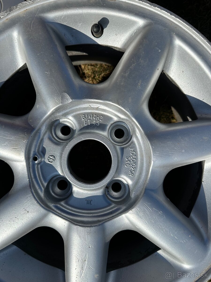 R14 4x100 57.1mm ET 45 6J - 10