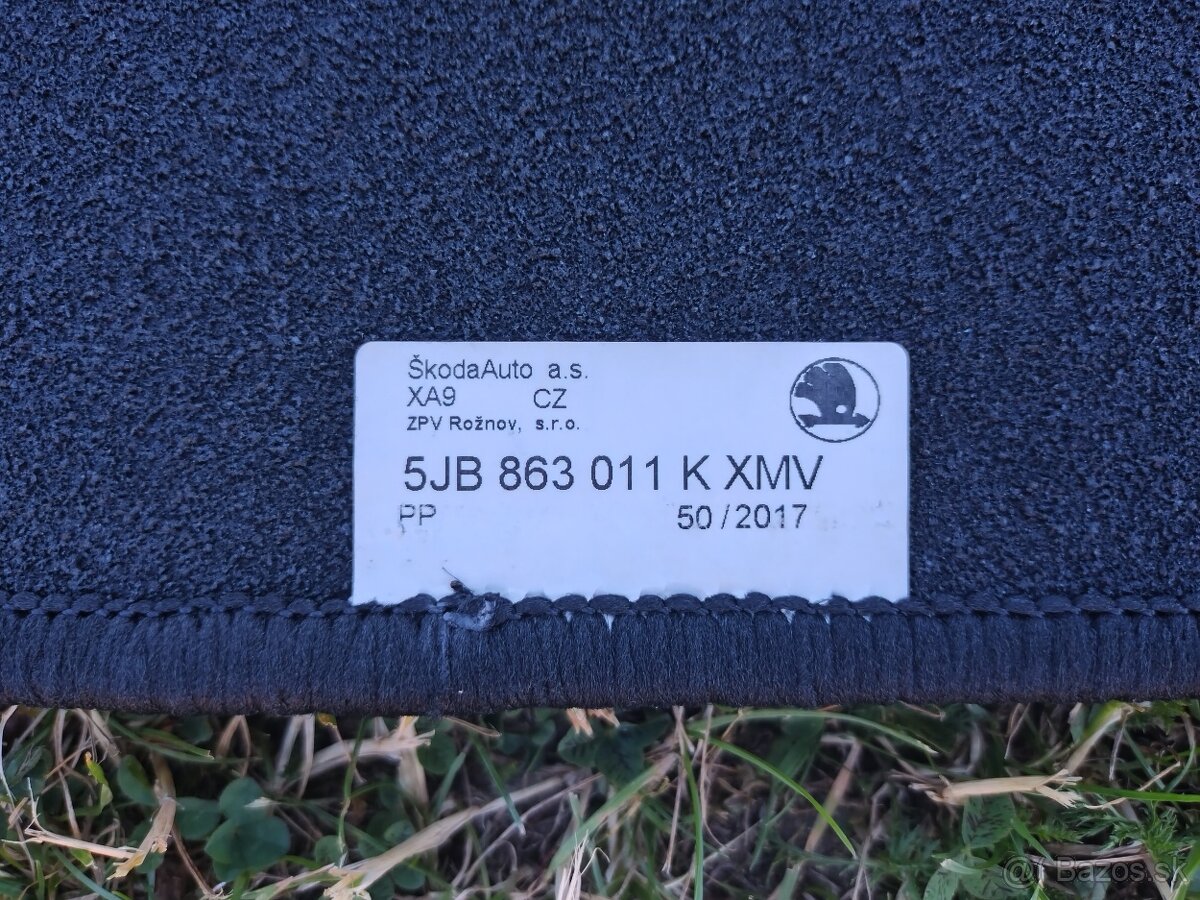 Škoda Rapid originálne autokoberce - 10