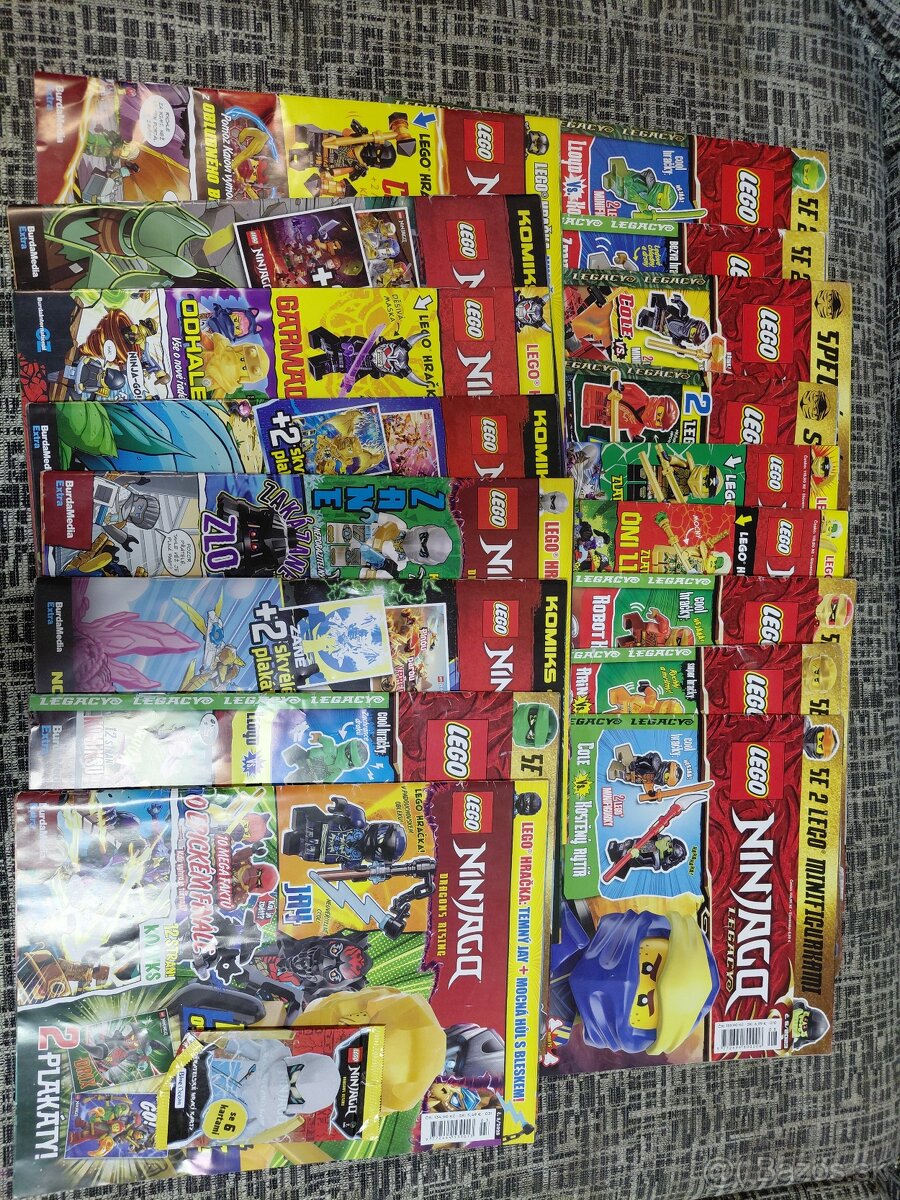 Lego časopisy a krabičky - 10