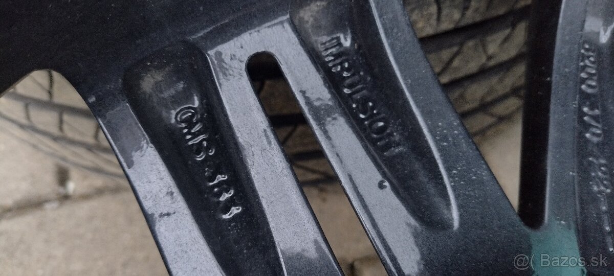 Originál Alu disky Renault Kangoo 17" + Nové Pneumatiky - 10