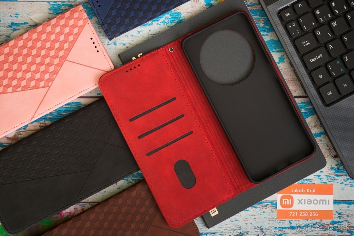 Zatváracie puzdro so vzorom pre Xiaomi, Redmi, Poco - 10