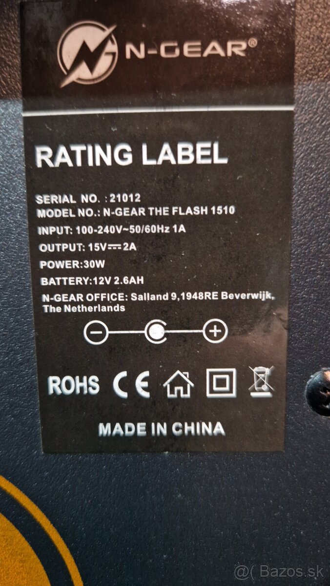 Prenosný reproduktor N-GEAR FLASH THE FLASH 1510 - 10