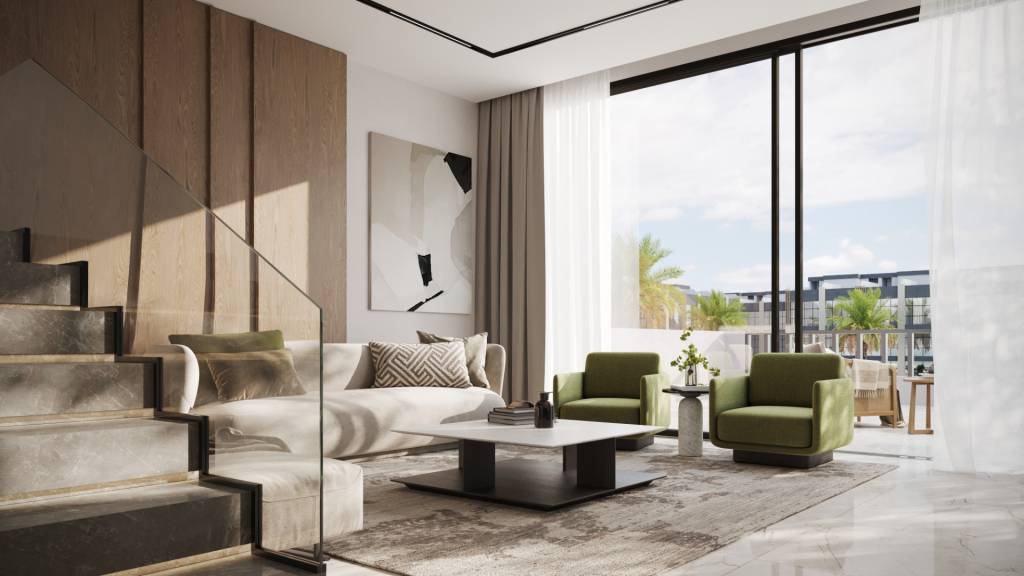 Rezidenčny mestsky dom v Reportage Village Abu Dhabi - 10