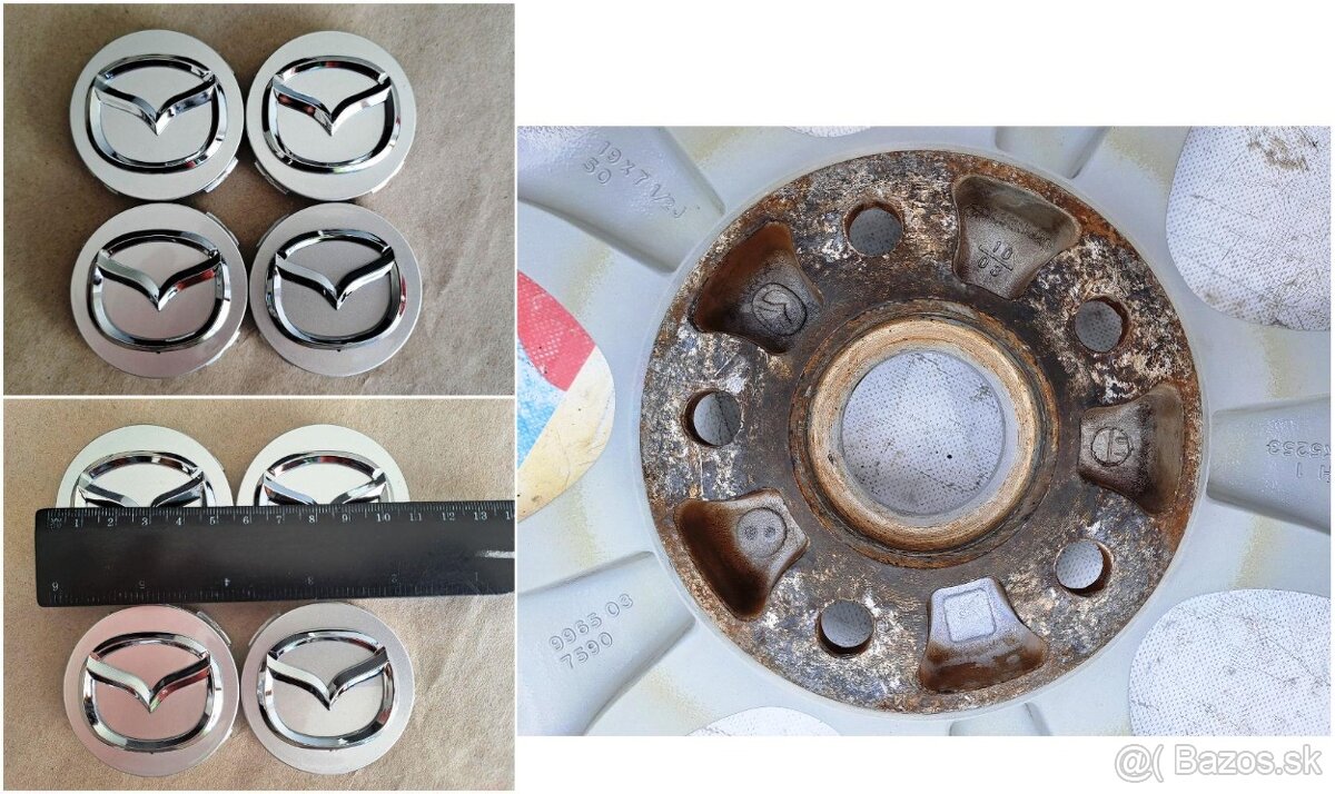 5x114.3 Originál Mazda Top Stav Pneu 235 55 R19 Dizajn Y - 10