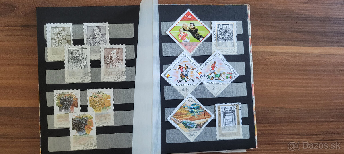 začatá zbierka Maďarska v malom hrubom albume - 10