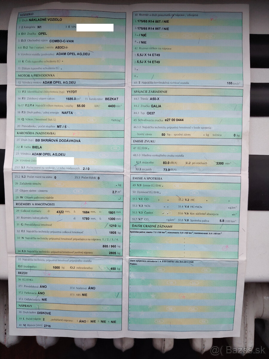 Opel Combo 1,7DTi - 10