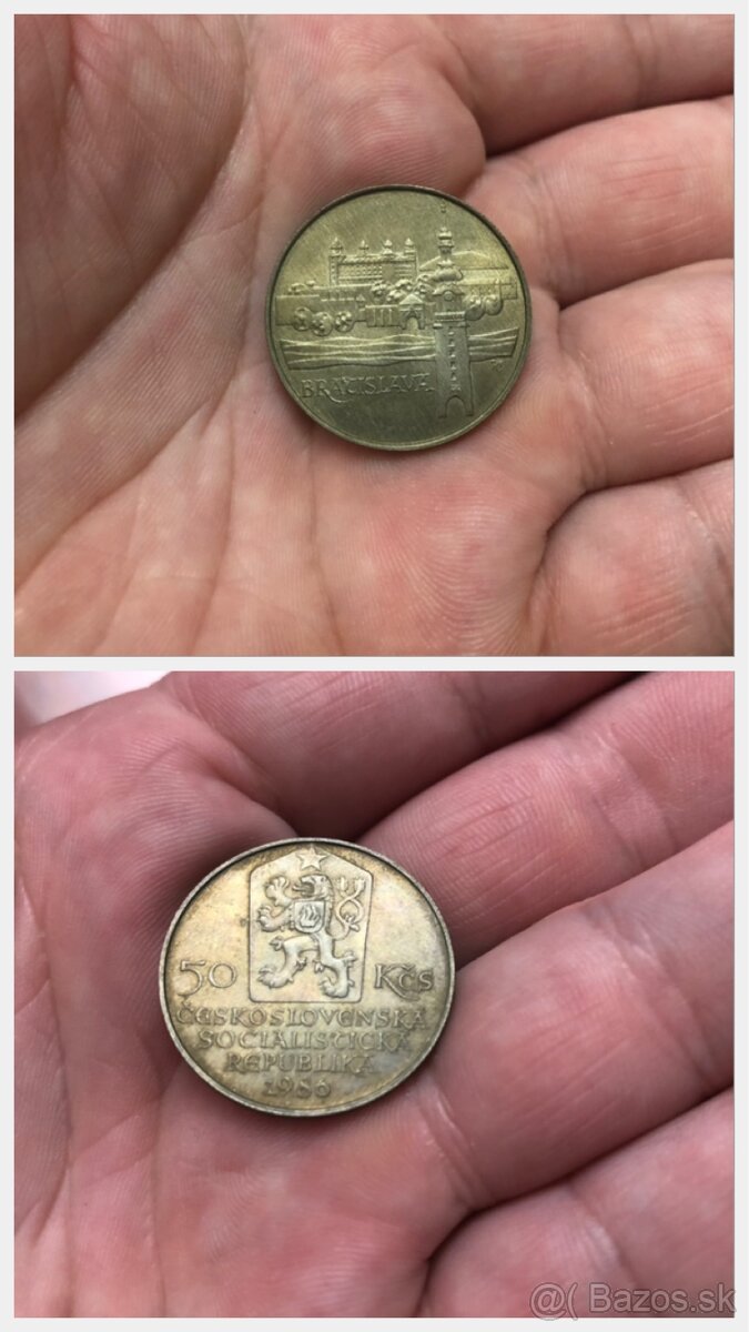 Strieborne mince (1696-1986) - 10