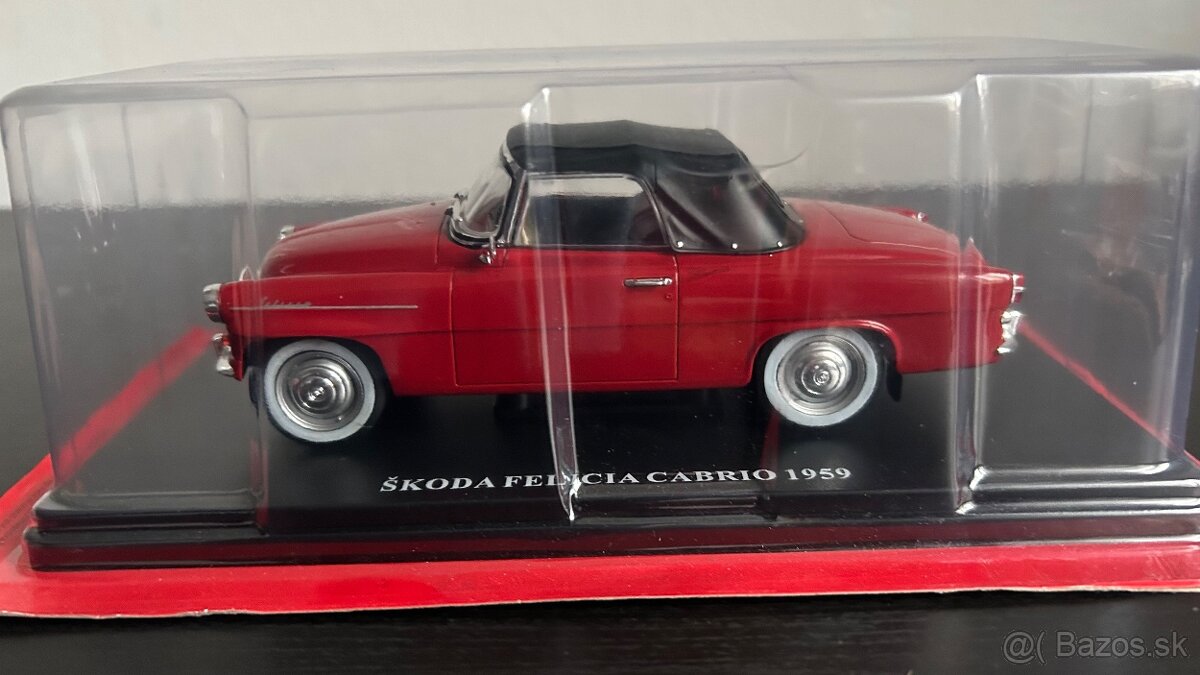 Modely osobné automobily Škoda, Tatra 1/24 - 10