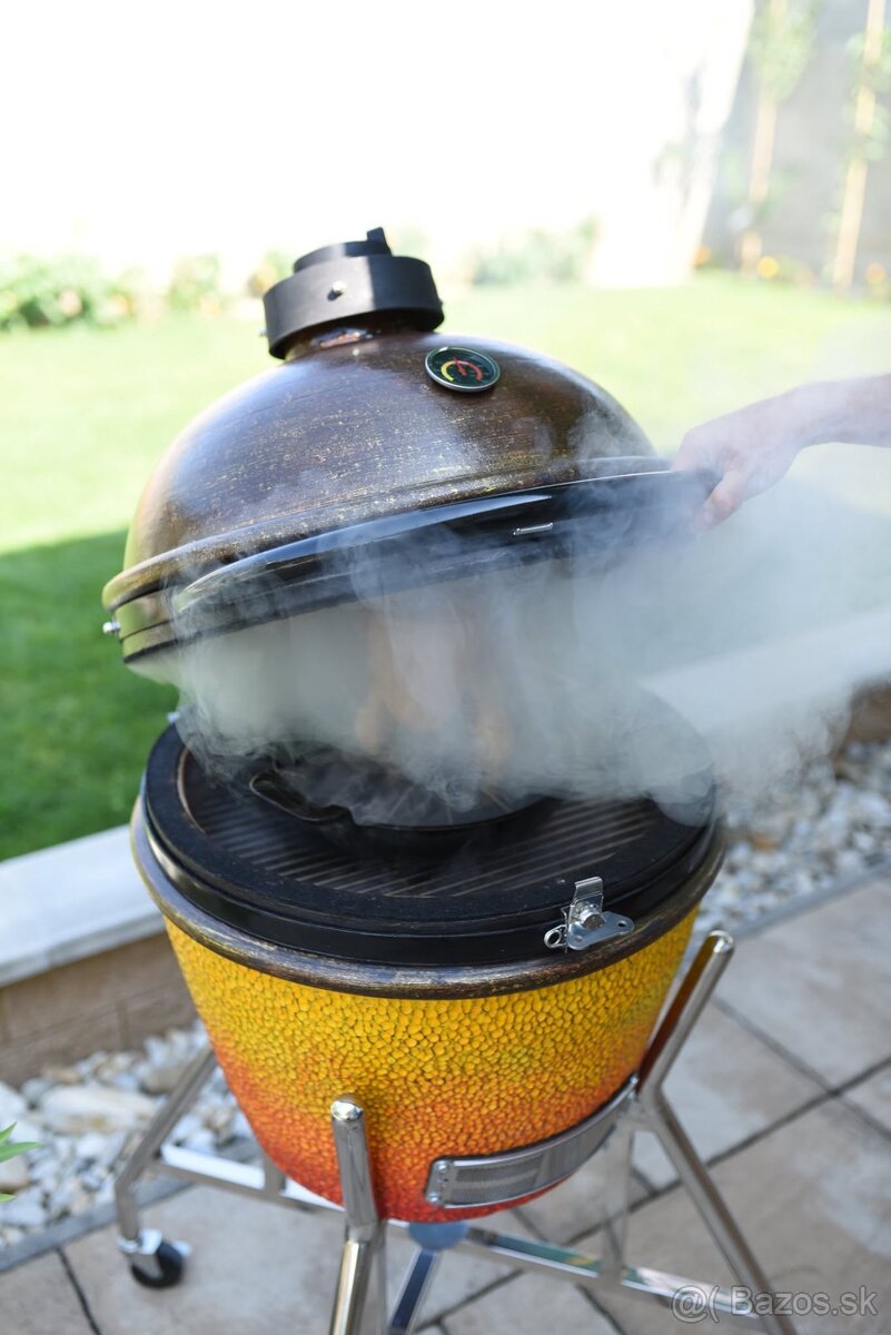 NOVÝ - Keramický grill Mr. Egg - Hammered - 10