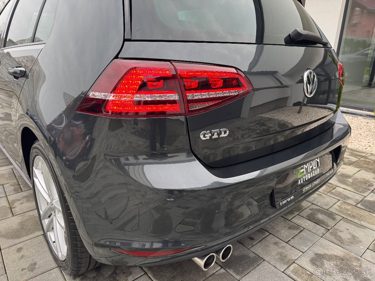 VOLKSWAGEN GOLF 7 GTD 2.0 TDI 135KW DSG A6 PANO,NAVI,XEONY - 10