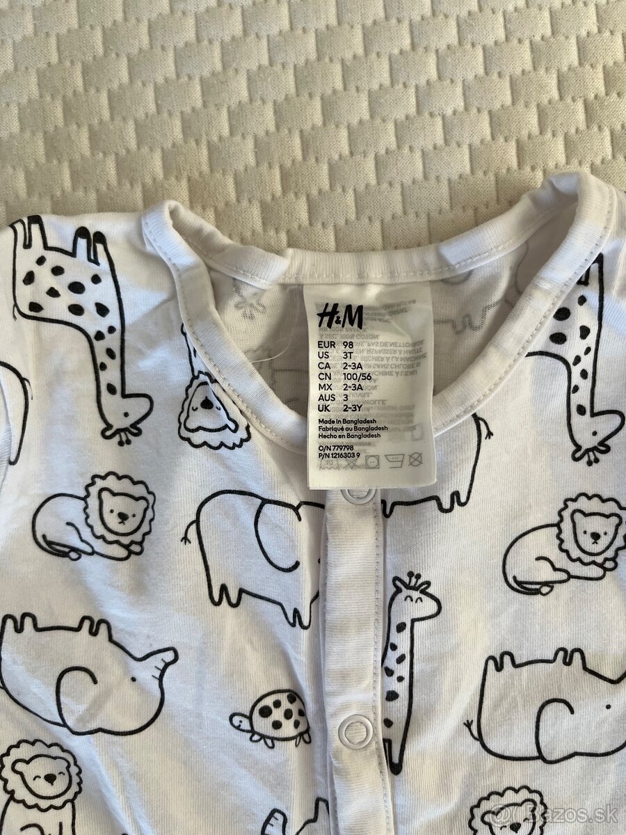 Pyžamká - overalové č 98 - 10