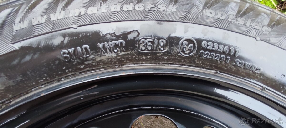 ⭐Zimné komplety 185/65 R15 4x108 - OPEL,PEUGEOT,CITROEN⭐ - 10