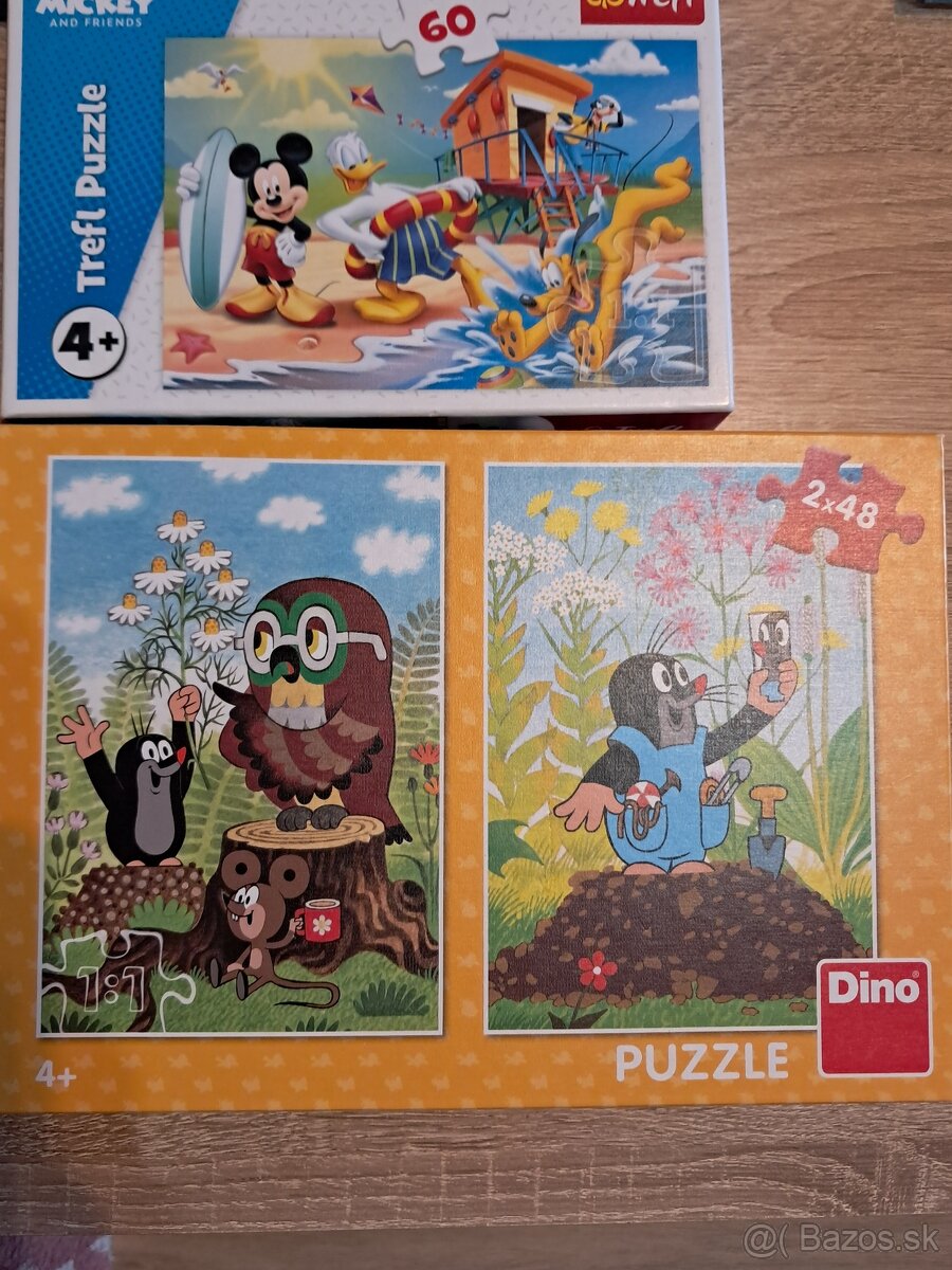 Detske puzzle rôzne od 3-4 rokov - 10