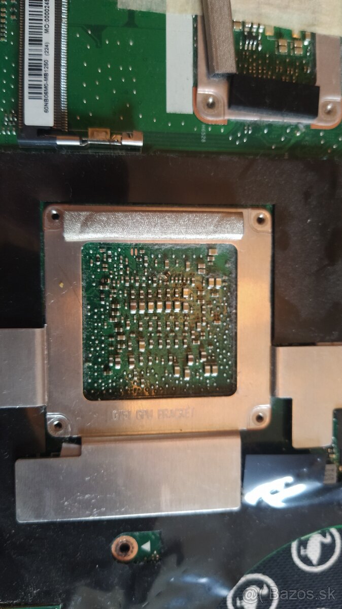 Asus G751J doska z herného noteboou + chladič - 10